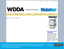 Tablet Screenshot of jobs.windowanddoor.com